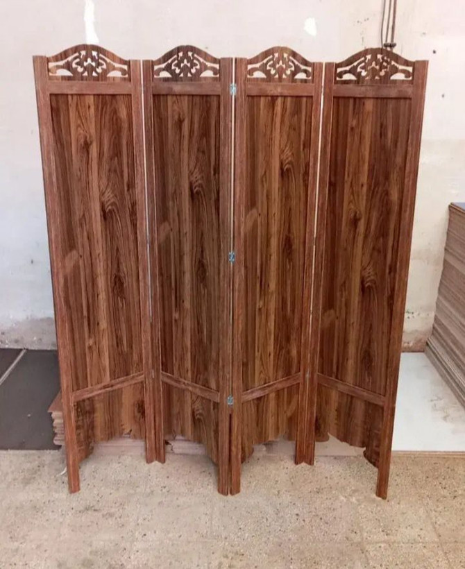 پاراوان پارتیشن چوبی مدل 7 - نمای اصلی